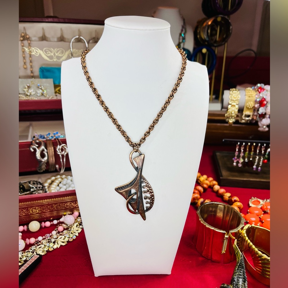 Rebajes Modernist Necklace and Earring set - Picture 4 of 15